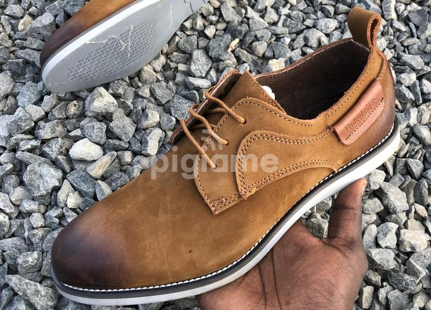 Timberland Casual Mens Leather Laced Brown Gum Sole Shoes in Nairobi