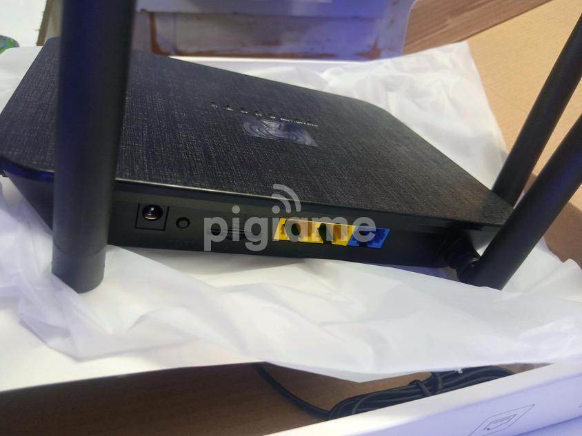 4G Wifi Router Black 4 Antenna Model: Lt210F Faiba 4G-Safaricom, Airtel ...