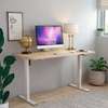 Standing Desk; White Adjustable Standing Desk in Suneka thumb 5