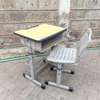Adjustable School Desks & Chairs Set thumb 4