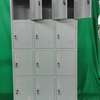 OFFICE CABINET: 12 Locker White Metal Cabinet thumb 5