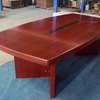 Boardroom Table; 2.4M Mahogany Boardroom Table thumb 6