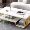 Coffee Table; Top Marble Coffee Table in Tabaka thumb 1