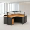Office Workstation; 4 Way Curved Workstation in Ogembo thumb 0