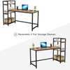 Modern Steel Frame Wood Desk for Office thumb 3