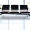 3-Link Padded Office Waiting Bench thumb 5