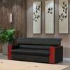 Office Sofas: 5 Seater Mahogany Executive Sofa thumb 2