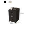 Storage Cabinet:3-Drawers Movable Office Under Desk Cabinet thumb 5