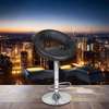 Adjustable Leather Bar Stool – Industrial Modern Design thumb 3