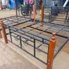 Metal frame wooden posts Beds thumb 2