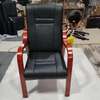 Office Chair: Mahogany Base Executive Chair thumb 0