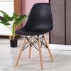 Dining Chairs; Black Eames Dining Chairs thumb 2