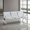 3-Seater Steel Reception Bench thumb 0