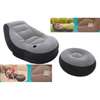 Intex Grey Inflatable Seat With Footrest and a Pump (manual) thumb 0