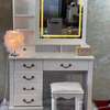 Dressing Table: Led Light Vanity Table, Sleek Makeup Station thumb 2