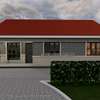 Simple and beautiful 2 bedroom plan thumb 2