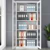Steel File Cabinet with 2 Glass Swing Doors thumb 2