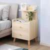 Bedside table with 2 drawers thumb 0
