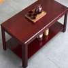 Office Table: Mahogany Finish 1200mm Coffee Table thumb 4