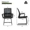 Office Mesh Cantilever Conference Chair thumb 4