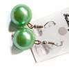 Womens Green Crystal Bracelet and earrings thumb 2