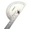 2 in 1 stainless steel protractor and ruler for sale thumb 0