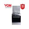 VON 7312NEI/VAC6S031UX 3 Gas + 1 Electric Cooker thumb 2