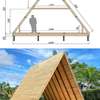 A-Frame wooden villa construction thumb 1