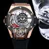 Automatic Rubber Strap Hublot Watch thumb 9