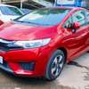 Honda Fit hybrid 2018 2wd redwine thumb 2