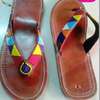 Men's beaded leather sandals thumb 6