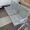 Airport Bench: Durable 3-link Waiting Seat For Travelers thumb 0