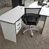 Executive corner desk with a chair thumb 3