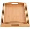 High Quality Multifunctional Bamboo Serving Trays thumb 5