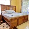 Classic 6x6 wooden bed thumb 0