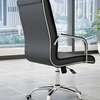 Office Chair: Leather Swivel Modern Staff Seat thumb 2