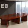Office Table: 3M Executive Mahogany Office Table thumb 0