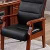OFFICE CHAIR: Black Simplest Design  Office Chair thumb 1