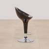 Black Plastic Adjustable Counter Barstool thumb 0