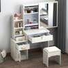 Vanity Dressing Table with sliding mirror thumb 1