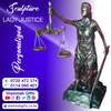 THE LADY-JUSTICE SCULPTURE PERSONALIZED thumb 1