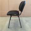 Stackable Black Conference Chair –Heavy-Duty Metal Frame thumb 4