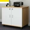 Storage Unit: 2 Door Mobile Credenza Cabinet For Filing thumb 2