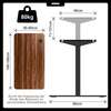 Office Desk; Contemporary Sleek Adjustable Standing Desk thumb 4