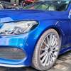 Mercedes Benz AMG C180 Convertable blue 2018 thumb 2