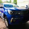 Toyota Hilux double cabin blue 2017 4wd thumb 1