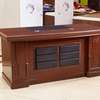 Office Desk: 2.0m Desk With Mahogany Finish, Sleek & Stylish thumb 1