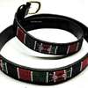 Mes Kenya beaded leather belt with matching scarf thumb 2