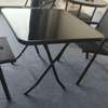Outdoor Folding Dining Table and Chair Set thumb 2