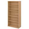Tall Wooden Bookcase with Five Tiers thumb 4